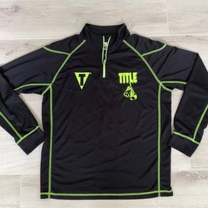 Title Boxing Quarter Zip Jacket